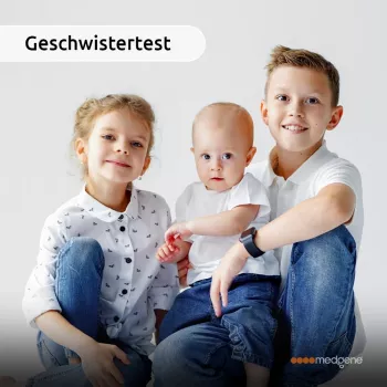 DNA Geschwistertest (Bruder + Schwester)