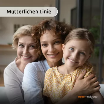 DNA Test zur Bestimmung der mütterlichen Linie (X-Chromosom - Großmutter, Enkelin, Tante...)