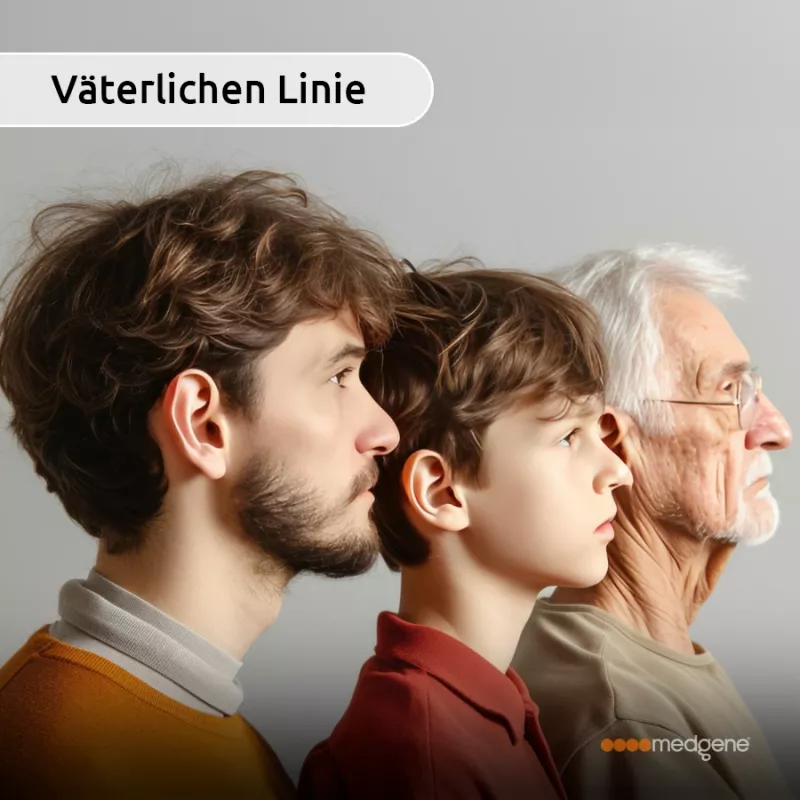 DNA Test väterliche Linie Y-Chromosom MedGene Österreich