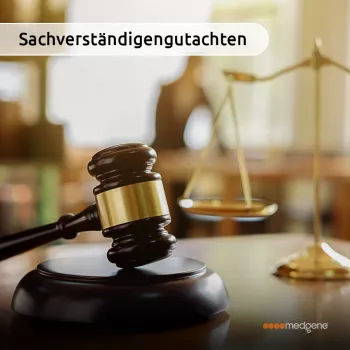 Sachverständigengutachten für DNA-Test