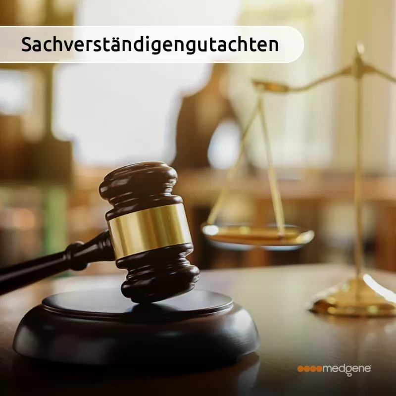 Sachverständigengutachten DNA Test MedGene Österreich